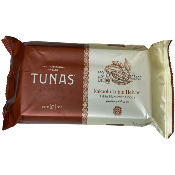 Sezaminė chalva „Tunas“ su kakava, 200 g - Product Detail - Alifood